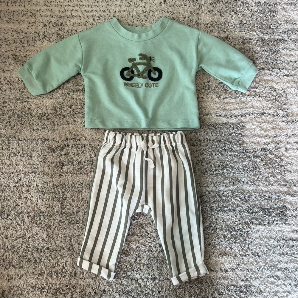 Baby cat & jack wheely cute matching set outfit